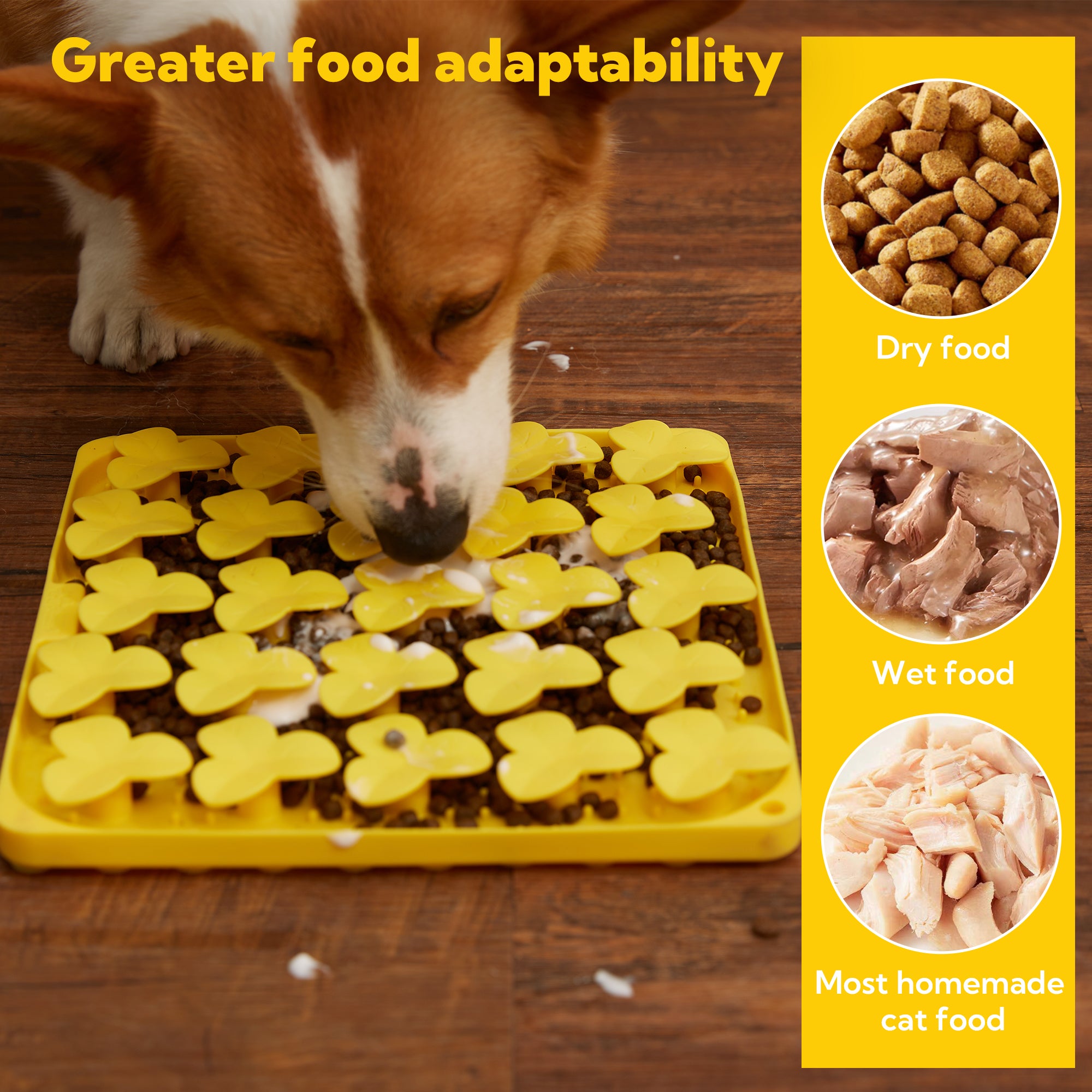 Puzzle Mat / Feed with Nature (Wheat-Yellow)