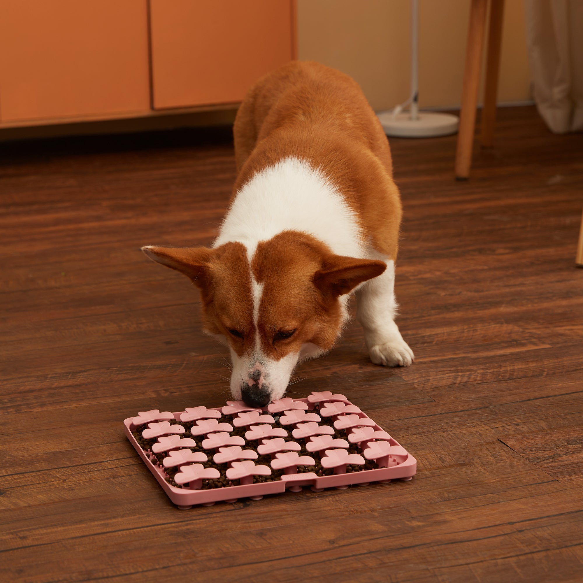 Puzzle Mat / Feed with Nature (Coral-Pink)
