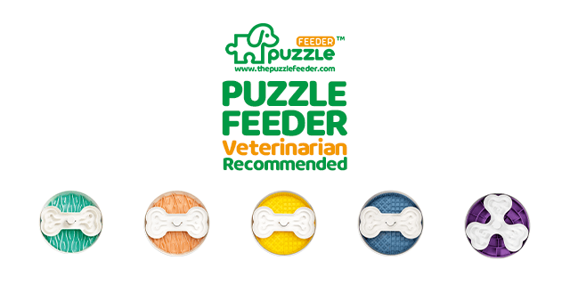 Dog Puzzle Tumbler | Slow Feeder Enrichment Toy for Small & Medium Dogs | Puzzle Feeder™