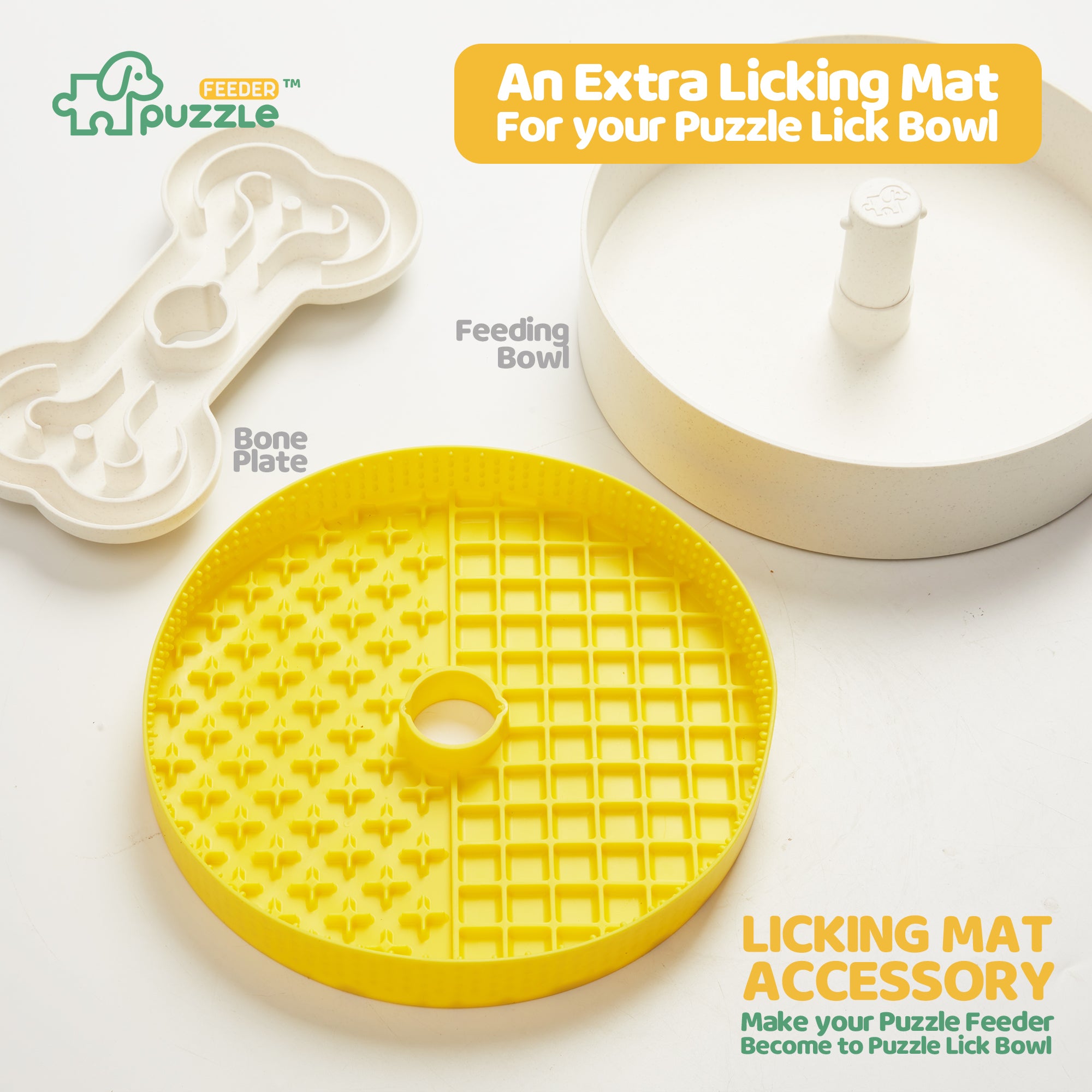 Licking Mat Accessory / For Puzzle Lick Bowl
