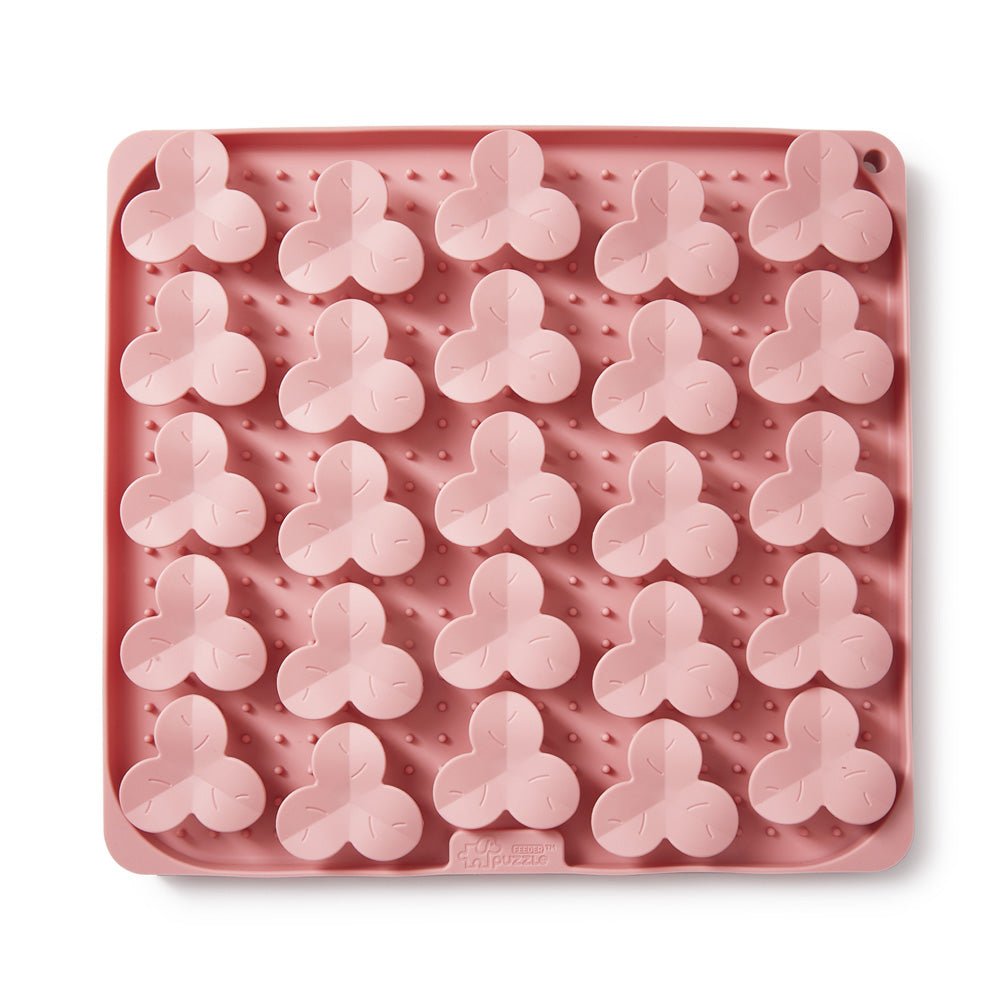 Dog Puzzle Mat - Slow Feeding Mat(Pink)