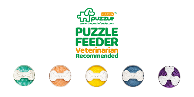 Dog Puzzle Tumbler | Slow Feeder Enrichment Toy for Small & Medium Dogs | Puzzle Feeder™