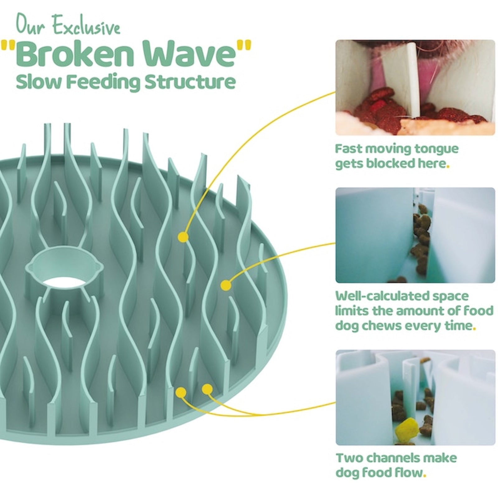 Puzzle Feeder™ / Dog Slow Feeder Bowl for Eating Habit Training (Coral